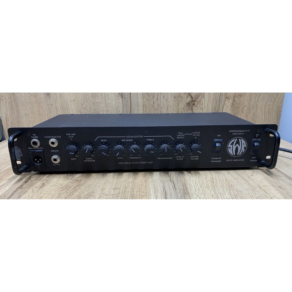 SWR Workingman's One-Sixty 160W Bass Amplifier Head Working Tested USA